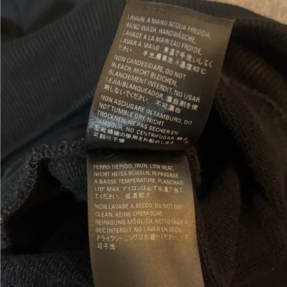 Balenciaga Black Hoodie with White Logo